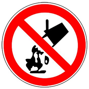 <b>禁止用水灭火标志</b>图片