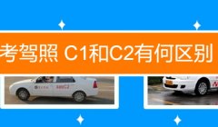 c1和c2有什么区别 准驾车型不同（c1手自可驾驶和c2自动可驾驶）