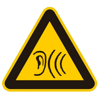 噪声排放源标志图片