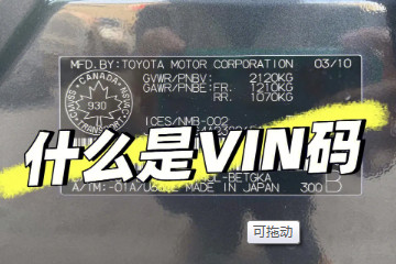 VIN码是什么意思，车辆的身份证(对车辆的买入和售后非常重要)