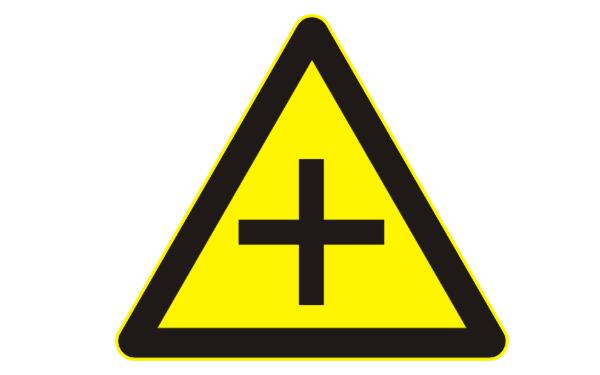 十字交叉标志