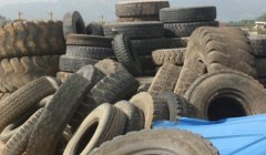 废旧轮胎回收处理 可以回收处理（价格不固定）