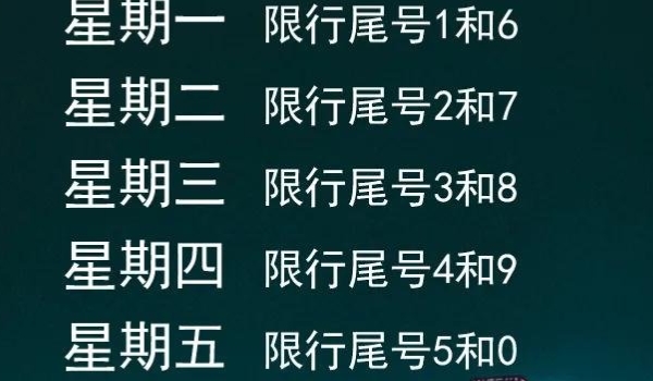 北京车牌限行几点到几点结束 北京车牌限行的时间为工作日的07:00至20:00