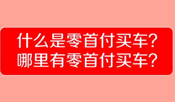 买车零首付要什么条件 年龄在18周岁（含）以上、具备完全民事行为能力