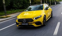 试驾全新奔驰AMG A45S 4MATIC 先行特别版 有很出色的驾驶体验